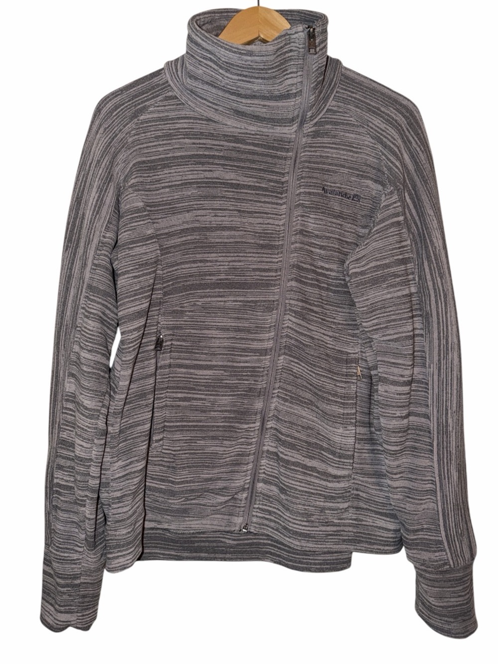 Avalanche Asymmetrical Zip Funnel Neck Fleece Jacket Women’s XL Gorpcore Winter